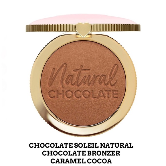 TOO FACED CHOCOLATE SOLEIL NATURAL CHOCOLATE BRONZER - CARAMEL COCOA - Picture 1 of 16